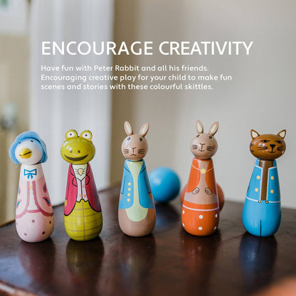 Peter Rabbit™ Wooden Skittles