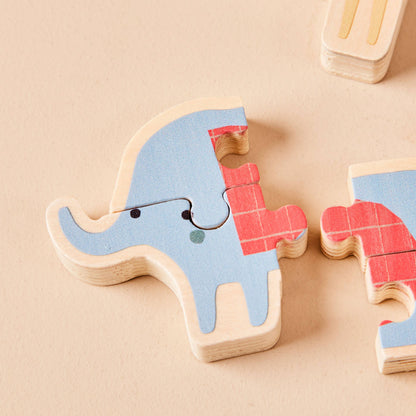 Just Bee Kids Set of Safari Puzzles FSC